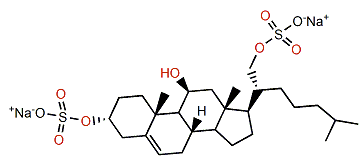 Cholest-5-en-3a,11b,21-triol 3,21-disulfate